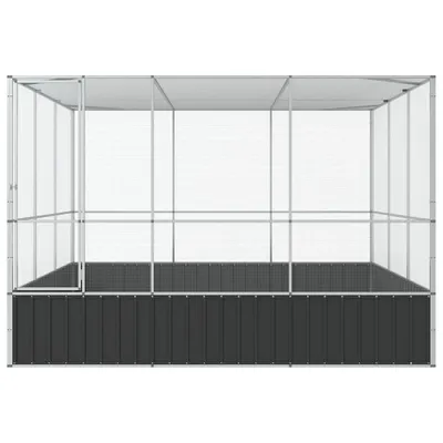 vidaXL volière Acier