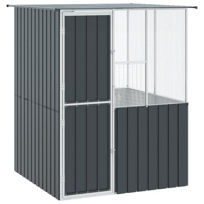 vidaXL Cage pour oiseaux Acier