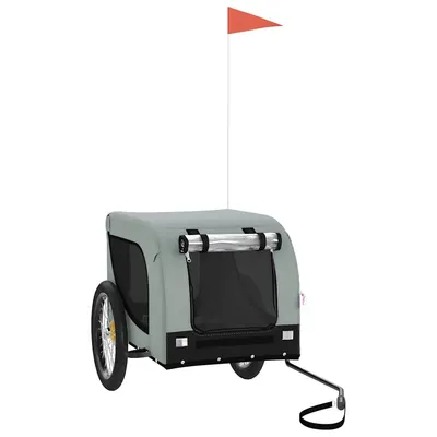 vidaXL remorque de vélo pour animaux de compagnie Fer vidaXL remorque de vélo pour animaux de compagnie Fer