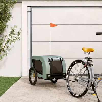 vidaXL Remorque de vélo pour chien Oxford