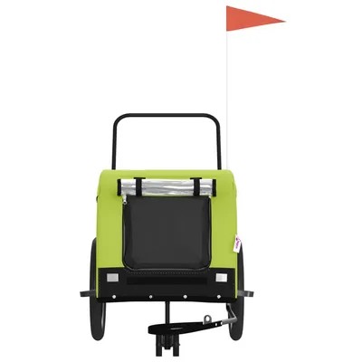 vidaXL Remorque de vélo pour chien Oxford