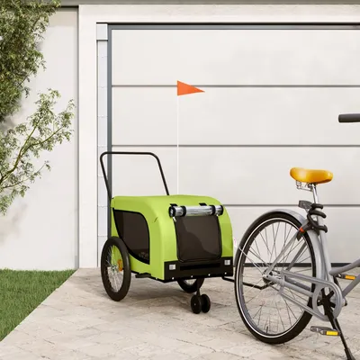 vidaXL Remorque de vélo pour chien Oxford