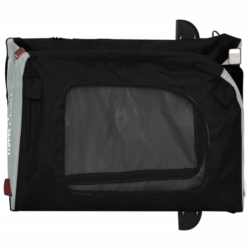 vidaXL remorque de vélo pour animaux de compagnie Fer