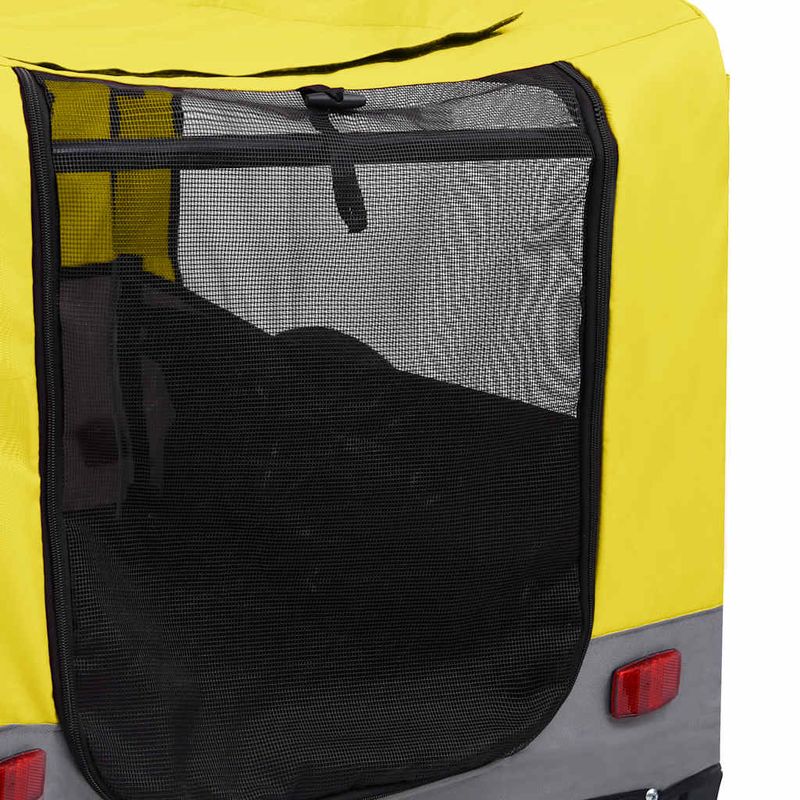 vidaXL remorque de vélo pour animaux de compagnie