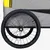 vidaXL remorque de vélo pour animaux de compagnie Tissu