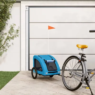 vidaXL Remorque de vélo pour chien Oxford