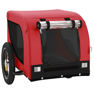 vidaXL remorque de vélo pour animaux de compagnie Fer vidaXL remorque de vélo pour animaux de compagnie Fer