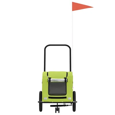 vidaXL remorque de vélo pour animaux de compagnie Fer