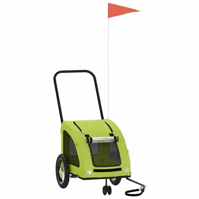 vidaXL remorque de vélo pour animaux de compagnie Fer vidaXL remorque de vélo pour animaux de compagnie Fer