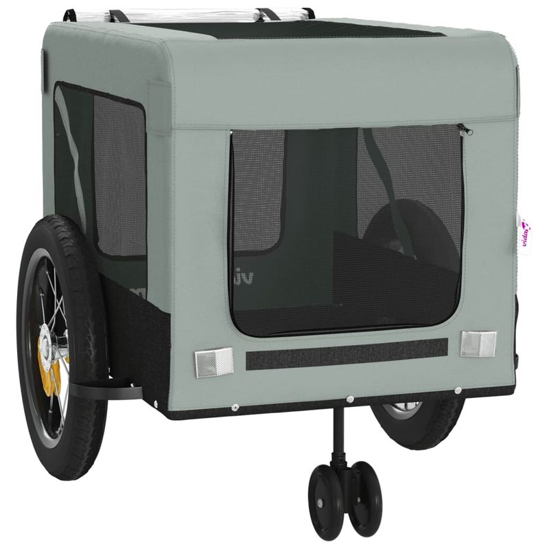 vidaXL remorque de vélo pour animaux de compagnie