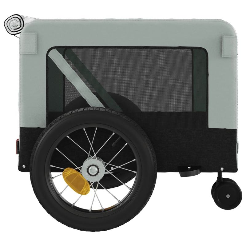 vidaXL remorque de vélo pour animaux de compagnie