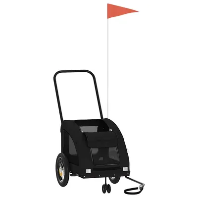 vidaXL Remorque de vélo pour chien Oxford