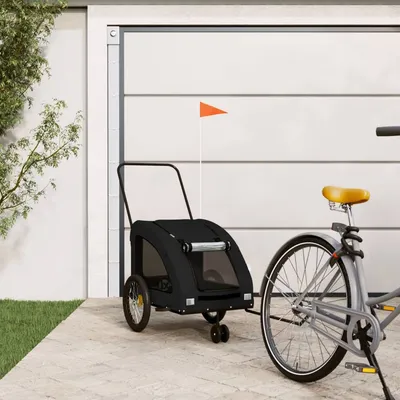 vidaXL Remorque de vélo pour chien Oxford
