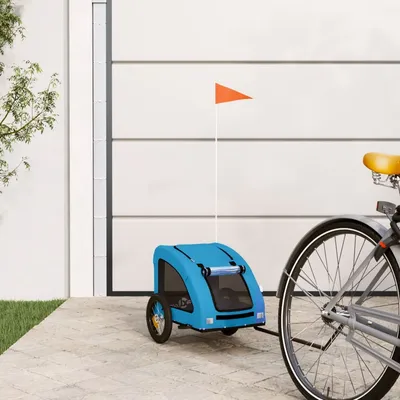 vidaXL Remorque de vélo pour chien Oxford