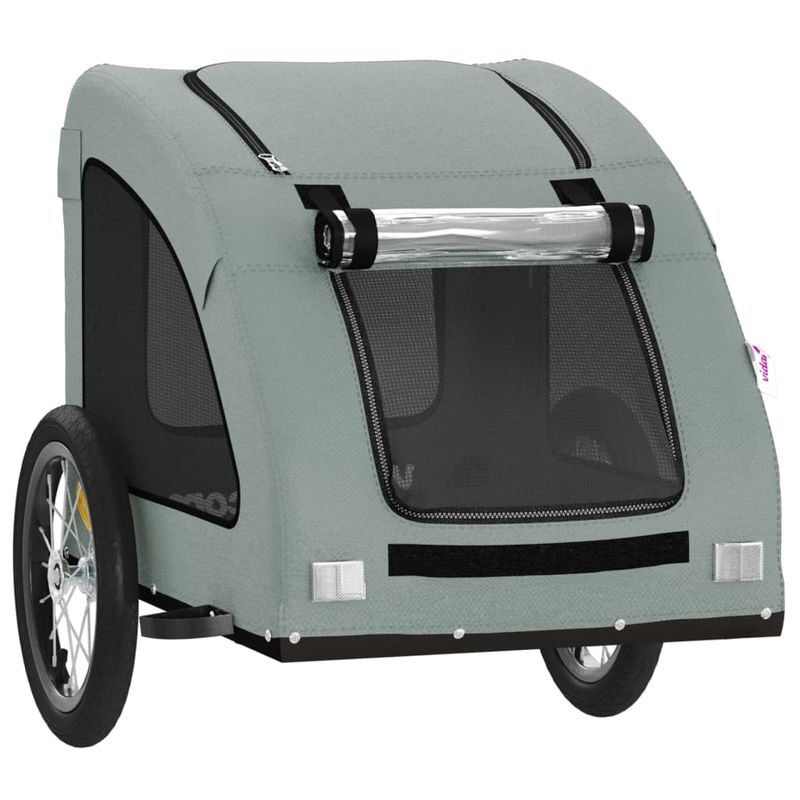 vidaXL remorque de vélo pour animaux de compagnie