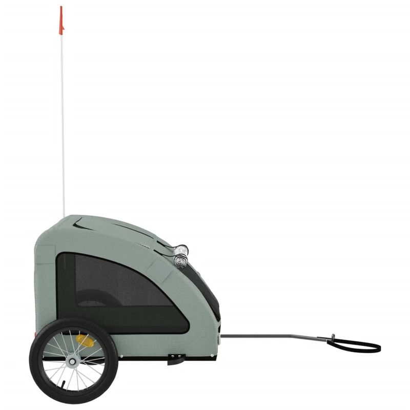 vidaXL remorque de vélo pour animaux de compagnie