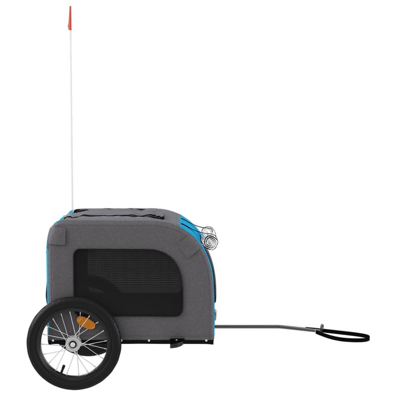 vidaXL remorque de vélo pour animaux de compagnie