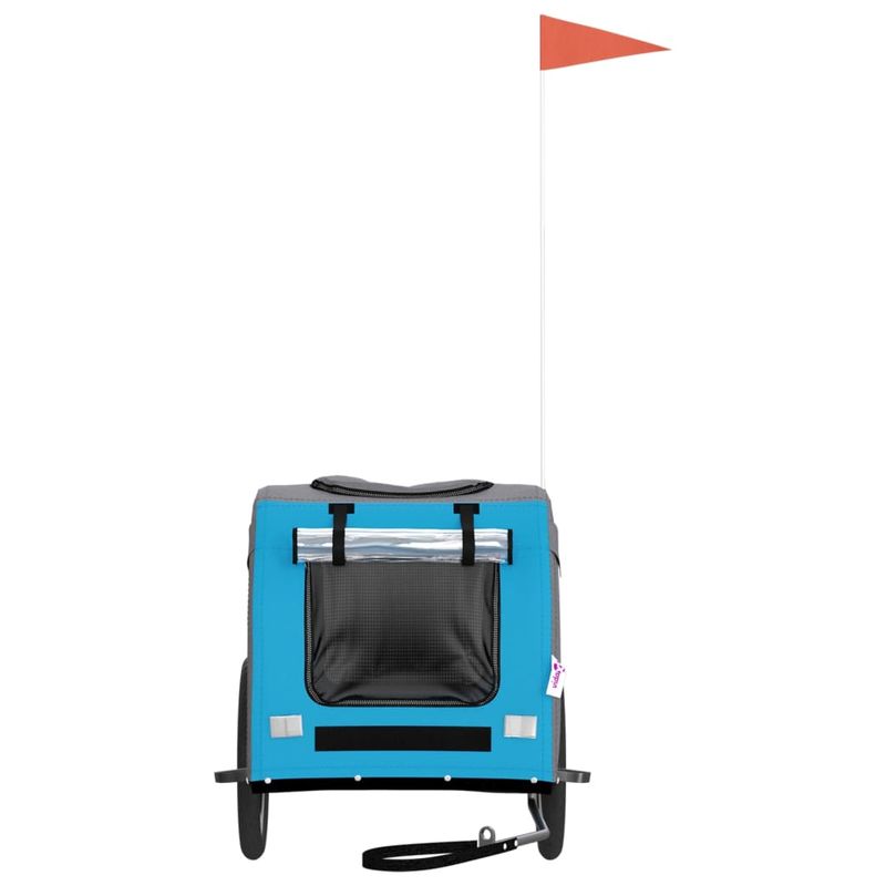 vidaXL remorque de vélo pour animaux de compagnie