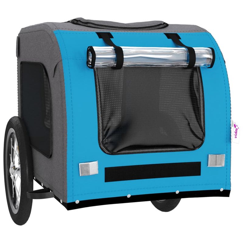 vidaXL remorque de vélo pour animaux de compagnie