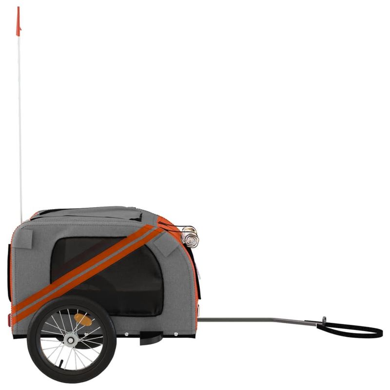 vidaXL remorque de vélo pour animaux de compagnie