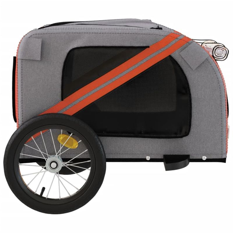vidaXL remorque de vélo pour animaux de compagnie