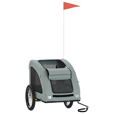 vidaXL Remorque de vélo pour chien Oxford