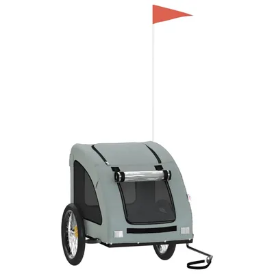 vidaXL Remorque de vélo pour chien Oxford