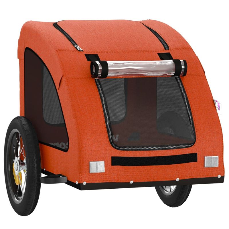 vidaXL remorque de vélo pour animaux de compagnie