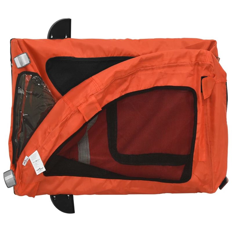 vidaXL remorque de vélo pour animaux de compagnie