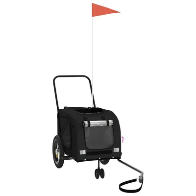 vidaXL Remorque de vélo pour chien Oxford