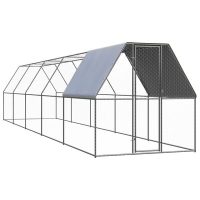 vidaXL cage à poules