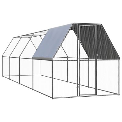 vidaXL cage à poules