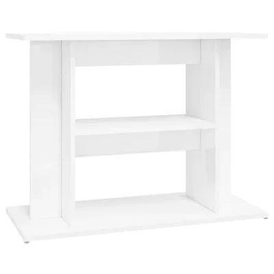 vidaXL support pour aquarium Bois d'ingénierie