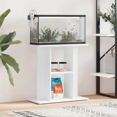 vidaXL support pour aquarium Bois d'ingénierie