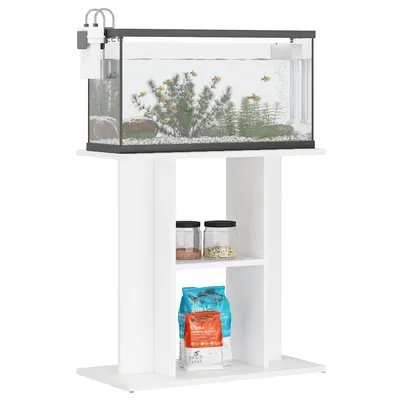 vidaXL support pour aquarium Bois d'ingénierie