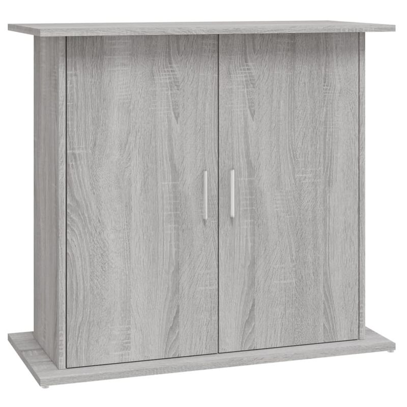vidaXL support pour aquarium Bois d'ingénierie