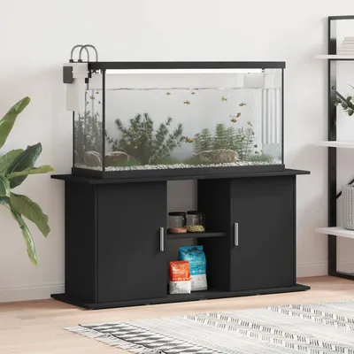 vidaXL support pour aquarium Bois d'ingénierie