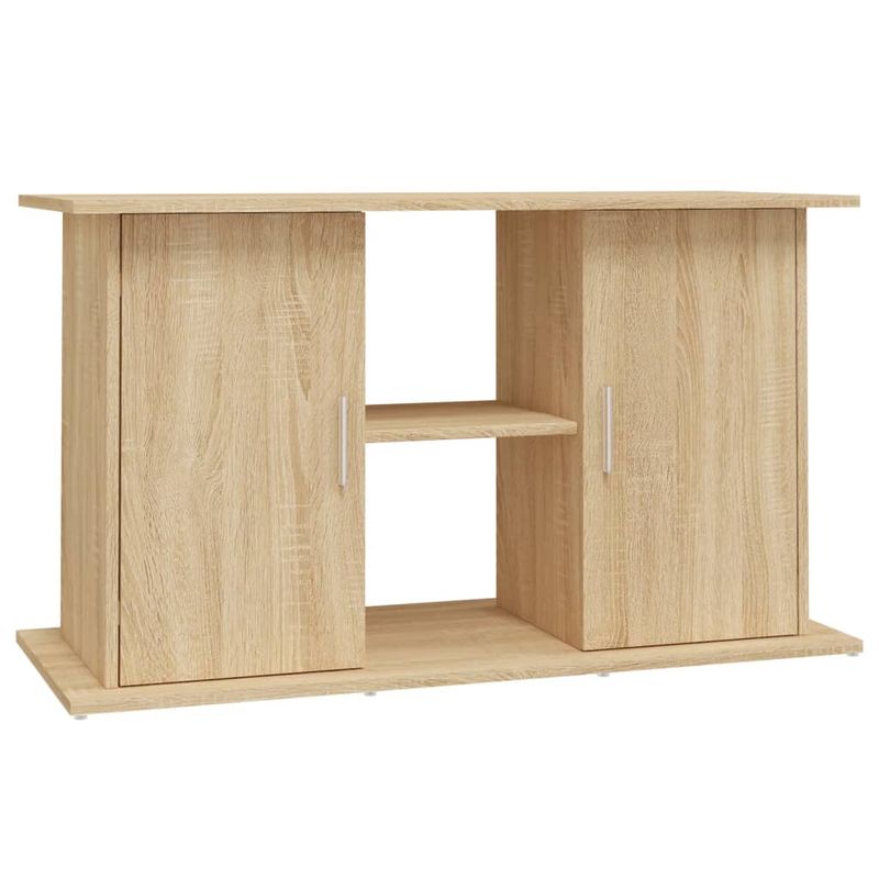 vidaXL support pour aquarium Bois d'ingénierie