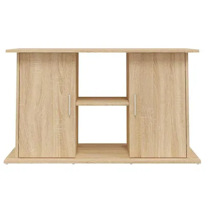 vidaXL support d'aquarium Bois d'ingénierie