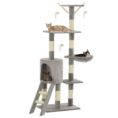 vidaXL arbre à chat Peluche