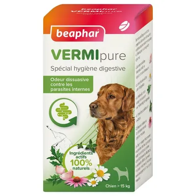 Vermipure, Comprimés Parasites - Beaphar Vermipure, Comprimés Parasites - Beaphar