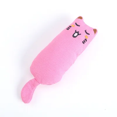 Lot de 3 jouets en peluche pour chat Pet Planet