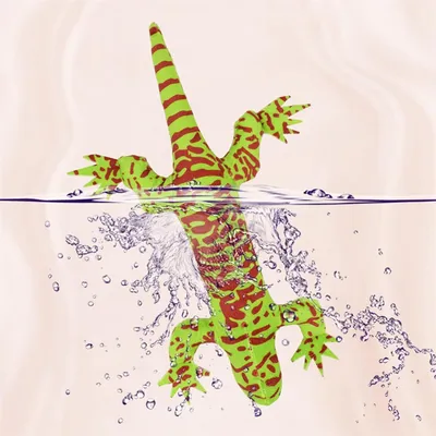 Pet Planet Peluche lézard pour chats