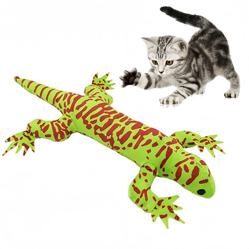 Pet Planet Peluche lézard pour chats