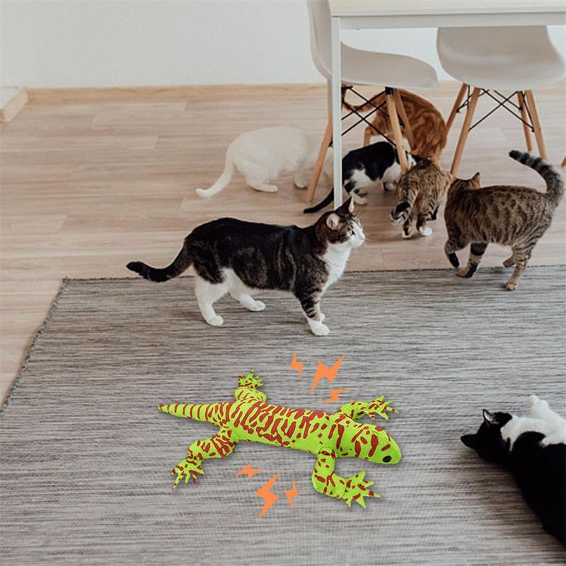 Pet Planet Peluche lézard pour chats