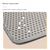 FurryFusion Mat de sable pour chat en EVA double couche