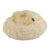 Coussin chausson Fluffy Ecru