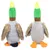 Jouet en peluche canard pour chien Pet Planet