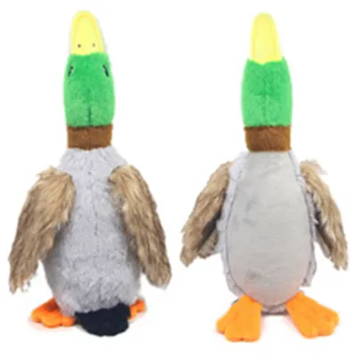 Jouet en peluche canard pour chien Pet Planet