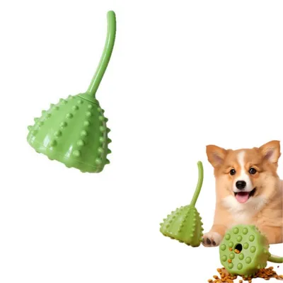 FurryFusion Boule à friandises en forme de lotus pour chien